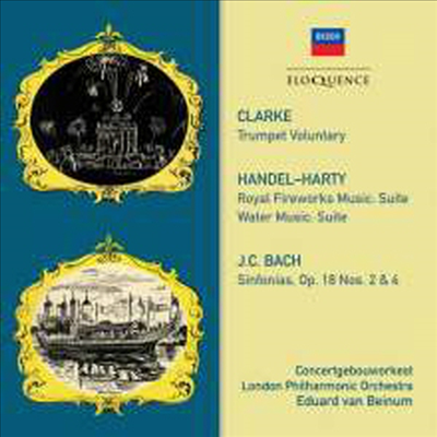 에두아르트 반 베이눔 - 바로크 특선 관현악 (Eduard van Beinum Conducts Baroque Favourite)(CD) - Eduard van Beinum
