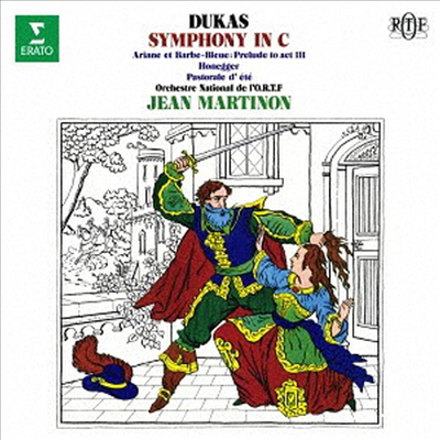 뒤카: 교향곡, 오네게르: 교향시 '여름의 목가' (Dukas: Symphony In C Major, Honegger: Pastorale D'ete) (UHQCD)(일본반) - Jean Martinon