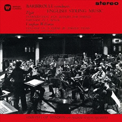 존 바비롤리 - 엘가, 본 윌리암스 유명 현악 작품집 (Barbirolli Conducts English String Music) (UHQCD)(일본반) - John Barbirolli