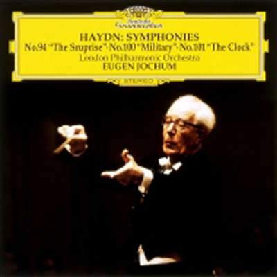 하이든: 교향곡 94, 100, 101번 (Haydn: Symphonies &#39;The Surprise&#39; &#39;Military&#39; &#39;The Clock&#39;) (Ltd. Ed)(일본반)(CD) - Eugen Jochum