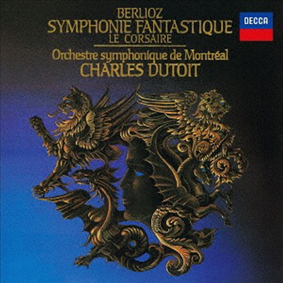 베를리오즈: 환상 교향곡, 서곡 &#39;해적&#39; (Berlioz: Symphonie Fantastique, Ouverture &#39;Le Corsaire&#39;) (SHM-CD)(일본반) - Charles Dutoit