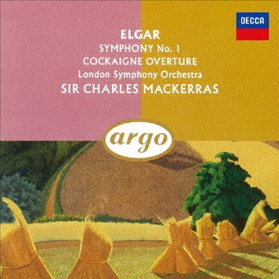 엘가: 교향곡 1번, 코카인 서곡 (Elgar: Symphony No.1, Cockaigne Overture) (SHM-CD)(일본반) - Charles Mackerras