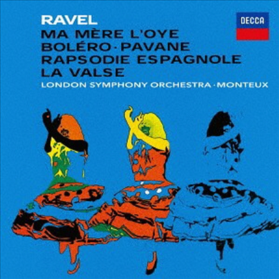 라벨: 관현악 작품집 (Ravel: Orchestral Works) (SHM-CD)(일본반) - Pierre Monteux