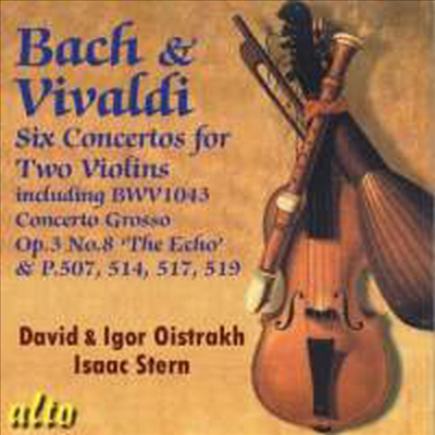 바흐 & 비발디: 두 대의 바이올린을 위한 협주곡 (Bach & Vivaldi: Concertos for Two Violins)(CD) - David Oistrakh