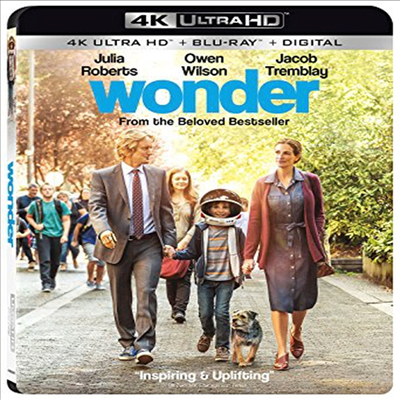 Wonder (원더) (2017) (한글무자막)(4K Ultra HD + Blu-ray + Digital)