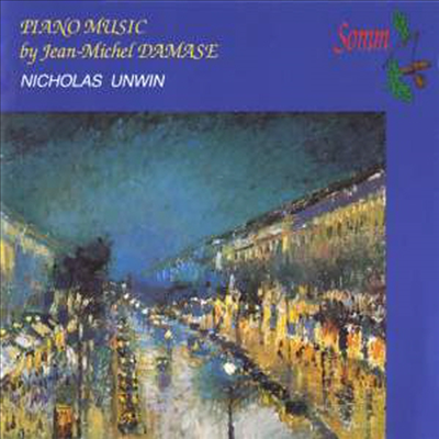 장 미쉘 다마즈: 피아노 작품집 (Jean-Michel Damase: Works for Piano)(CD) - Nicolas Unwin