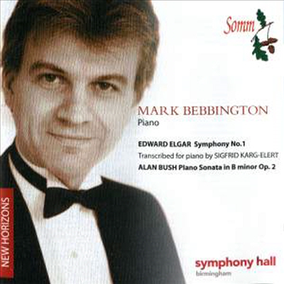 엘가: 교향곡 1번 - 피아노 작품집 &amp; 부쉬: 피아노 소나타 (Elgar: Symphony No.1 for Piano &amp; Bush: Piano Sonata)(CD) - Mark Bebbington