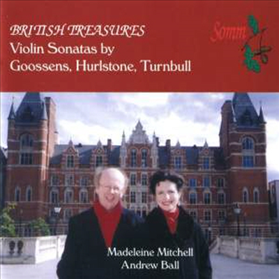 영국의 보물 - 바이올린 소나타 (British Treasures - Violin Sonatas)(CD) - Madeleine Mitchell