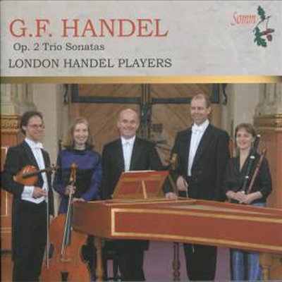 헨델: 6개의 트리오 소나타 (Handel: Six Trio Sonatas, Op.2)(CD) - London Handel Players
