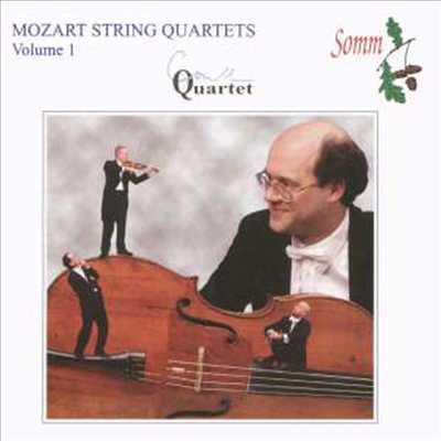 모차르트: 현악 사중주 1집 17 '사냥' & 19번 '불협화음' (Mozart: String Quartets Nos.17 'The Hunt' & 19 'Dissonance'- Vol.1)(CD) - Coull Quartet