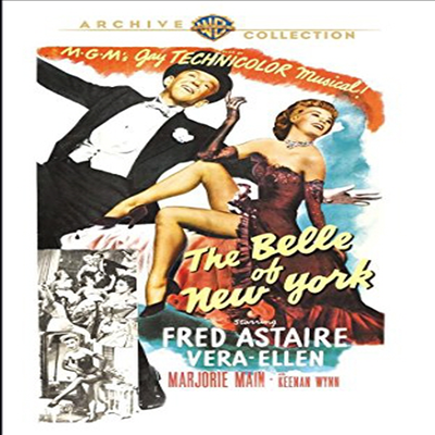 Belle Of New York (1952) (벨 오브 뉴욕) (지역코드1)(한글무자막)(DVD-R)