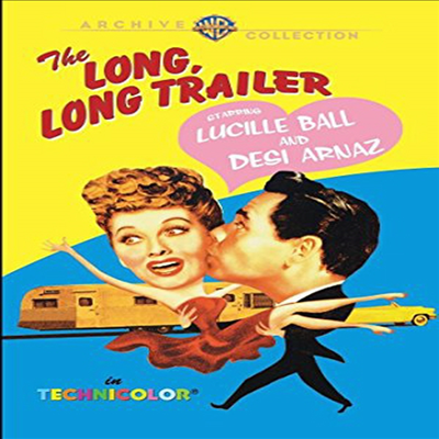 Long Long Trailer (1954) (롱롱트레일러) (지역코드1)(한글무자막)(DVD-R)