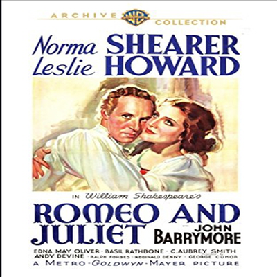 Romeo & Juliet (1936) (로미오와 줄리엣) (지역코드1)(한글무자막)(DVD-R)