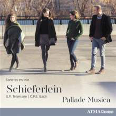 텔레만 &amp; C.P.E.바흐: 트리오 소나타 (Telemann &amp; C.P.E.Bach: Sonates en trio)(CD) - Pallade Musica