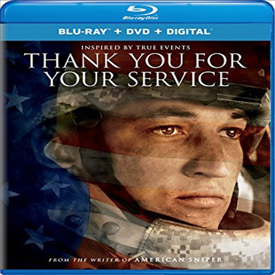 Thank You For Your Service (땡큐 포 유어 서비스)(한글무자막)(Blu-ray+DVD)