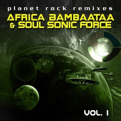 Afrika Bambaataa - Planet Rock Remixes Vol. 1 (CD-R)