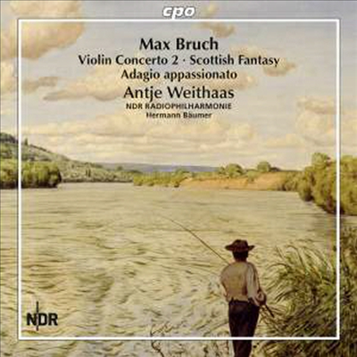 브루흐: 스코틀랜드 환상곡 &amp; 바이올린 협주곡 2번 (Bruch: Scottish Fantasy &amp; Violin Concerto No.2)(CD) - Hermann Baumer