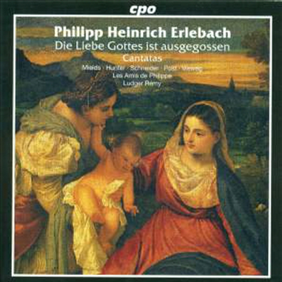 : 종교 칸타타 작품집 (Erlebach: Selected Sacred Cantatas) (2CD) - Ludger Remy