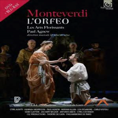 몬테베르디: 오페라 '오르페오' (Monteverdi: Opera 'L'Orfeo') (한글무자막)(DVD + Blu-ray) (2018)(DVD) - Paul Agnew