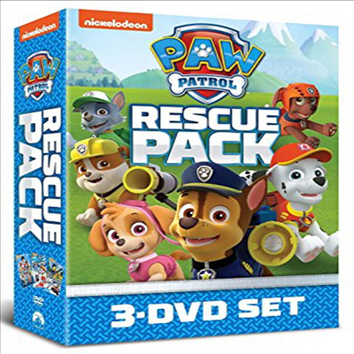 Paw Patrol Rescue Pack (퍼피구조대)(지역코드1)(한글무자막)(DVD)