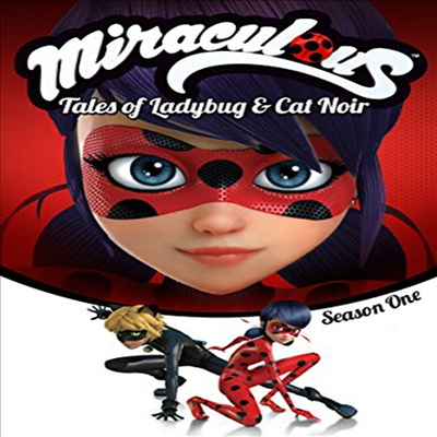 Miraculous: Tales Of Ladybug & Cat Noir - Ssn One (미라큘러스 레이디버그)(지역코드1)(한글무자막)(DVD)