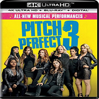 Pitch Perfect 3 (피치 퍼펙트 3) (2017) (한글무자막)(4K Ultra HD + Blu-ray + Digital)