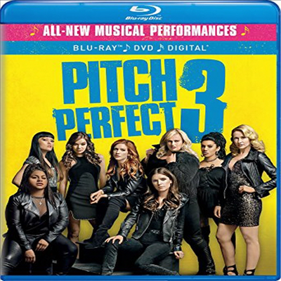 Pitch Perfect 3 (피치 퍼펙트 3) (2017) (한글무자막)(Blu-ray + DVD + Digital)