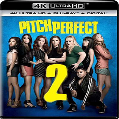 Pitch Perfect 2 (피치 퍼펙트: 언프리티 걸즈) (2015) (4K Ultra HD + Blu-ray + Digital)(한글무자막)