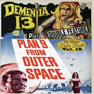 Dementia 13 / Plan 9 From Outer Space (디멘시아 13/외계로부터의 9호 계획) (지역코드1)(한글무자막)(DVD-R)