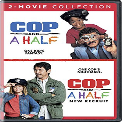 Cop &amp; A Half: 2-Movie Collection (사고뭉치 형사 컬렉션)(지역코드1)(한글무자막)(DVD)