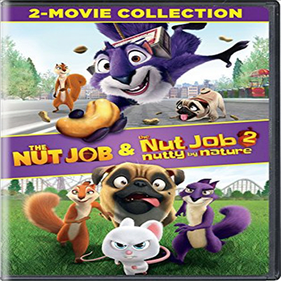 Nut Job & The Nut Job 2: Nutty By Nature - 2-Movie (넛잡: 땅콩 도둑들/넛잡 2)(지역코드1)(한글무자막)(DVD)