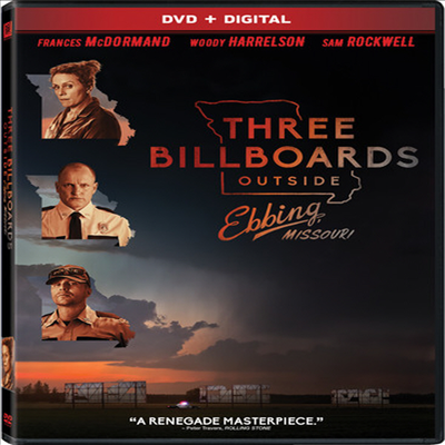 Three Billboards Outside Ebbing, Missouri (쓰리 빌보드) (2017) (지역코드1)(한글무자막)(DVD + Digital)