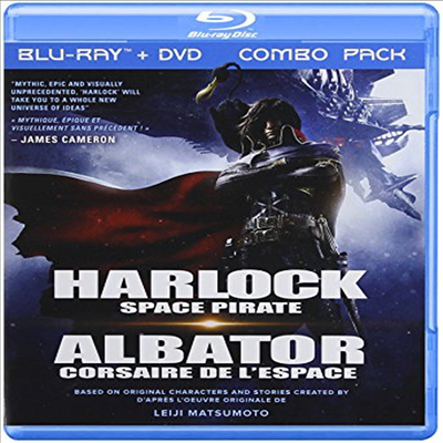 Harlock: Space Pirate (2013) (캡틴 하록)(한글무자막)(Blu-ray+DVD)