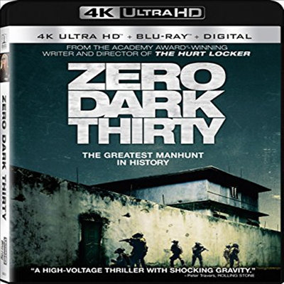 Zero Dark Thirty (제로 다크 서티) (2012) (한글무자막)(4K Ultra HD + Blu-ray + Digital)