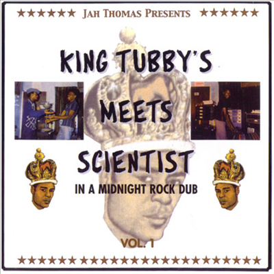 Jah Presents King Tubby&#39;s Meets Scientist Thomas - In A Midnight Rock Dub 1 (CD)