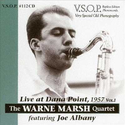 Warne Marsh Quartet feat. Joe Albany - Live At Dana Point 1957 Vol.1 (Ltd. Ed)(CD)