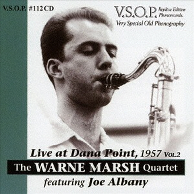 Warne Marsh Quartet feat. Joe Albany - Live At Dana Point 1957 Vol.2 (Ltd. Ed)(CD)