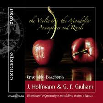 줄리니 & 호프만: 만돌린과 바이올린을 위한 디베르티멘토 (Giuliani & Hoffmann: Divertimento Mandolino Violino) (2CD) - Ensemble Baschenis