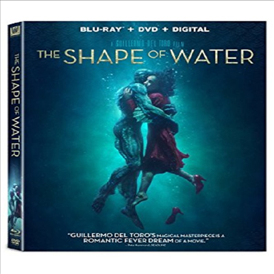 Shape Of Water (셰이프 오브 워터: 사랑의 모양)(한글무자막)(Blu-ray+DVD)