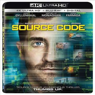 Source Code (소스 코드) (2011) (한글무자막)(4K Ultra HD + Blu-ray + Digital)