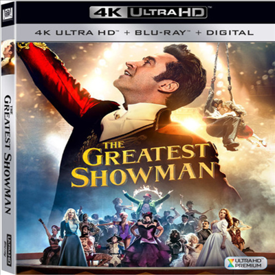 The Greatest Showman (위대한 쇼맨) (2017) (한글무자막)(4K Ultra HD + Blu-ray + Digital)