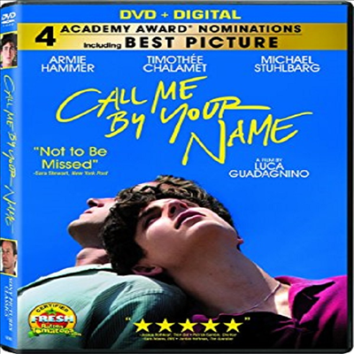 Call Me By Your Name (콜 미 바이 유어 네임) (한글자막)(지역코드1)(DVD)