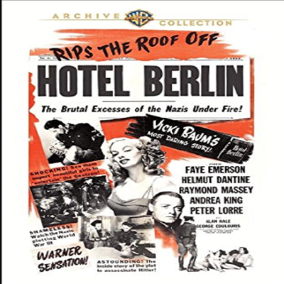 Hotel Berlin (1945) (호텔 베를린) (지역코드1)(한글무자막)(DVD-R)