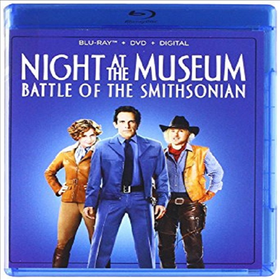 Night At The Museum: Battle Of The Smithsonian (박물관이 살아있다 2)(한글무자막)(Blu-ray+DVD)