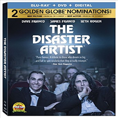 Disaster Artist (더 디제스터 아티스트)(한글무자막)(Blu-ray+DVD)