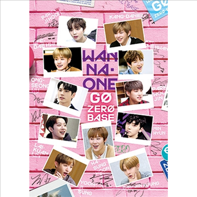 Wanna One Go : Zero Base (지역코드2)(한글무자막)(4DVD)