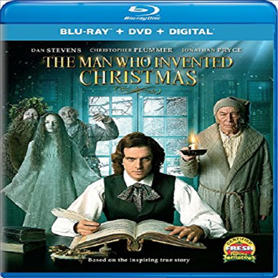 Man Who Invented Christmas (찰스 디킨스의 비밀 서재)(한글무자막)(Blu-ray+DVD)