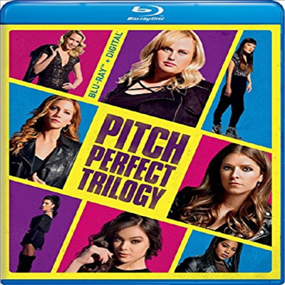 Pitch Perfect Trilogy (피치 퍼펙트 트릴로지)(한글무자막)(Blu-ray)