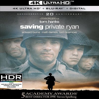 Saving Private Ryan (라이언 일병 구하기) (1998) (한글무자막)(4K Ultra HD + Blu-ray + Digital)