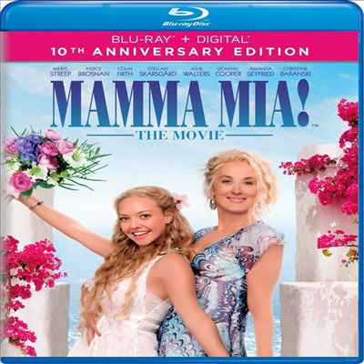 Mamma Mia: The Movie - 10th Anniversary Edition (맘마 미아!) (2008) (한글무자막)(Blu-ray + Digital)